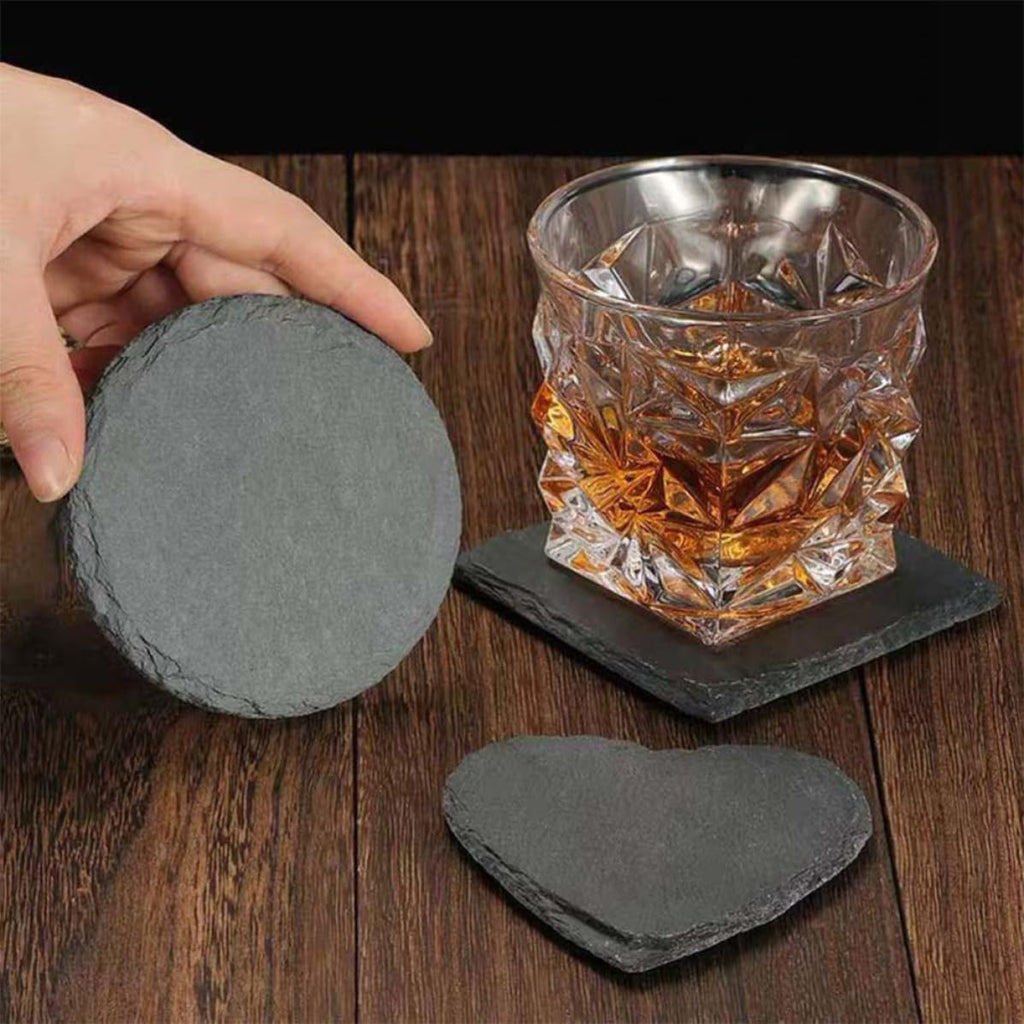 Natural Stone Coasters Set E260274