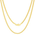 14k Yellow Gold Cuban Link Chain Necklace Z2723
