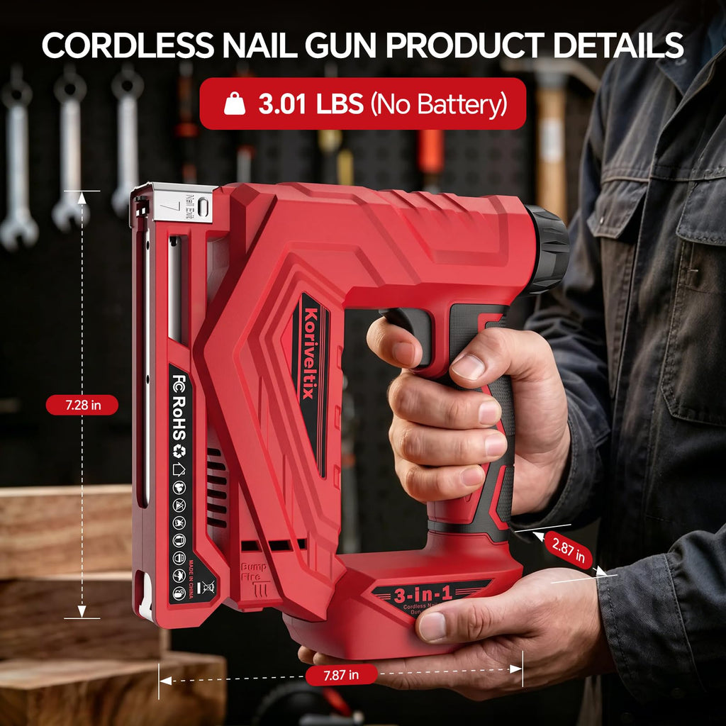 Cordless Staple Nail Gun X546