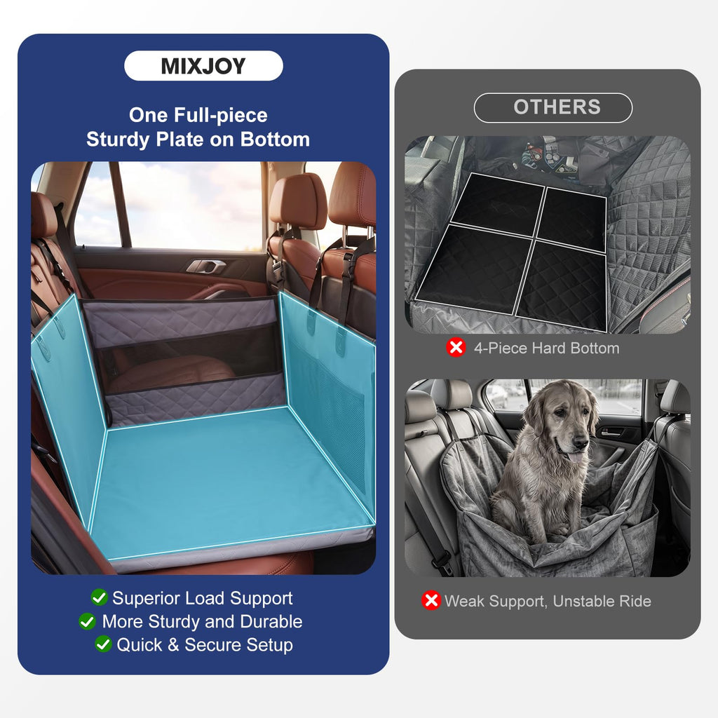 Waterproof Dog Car Seat with Storage Pocket T481