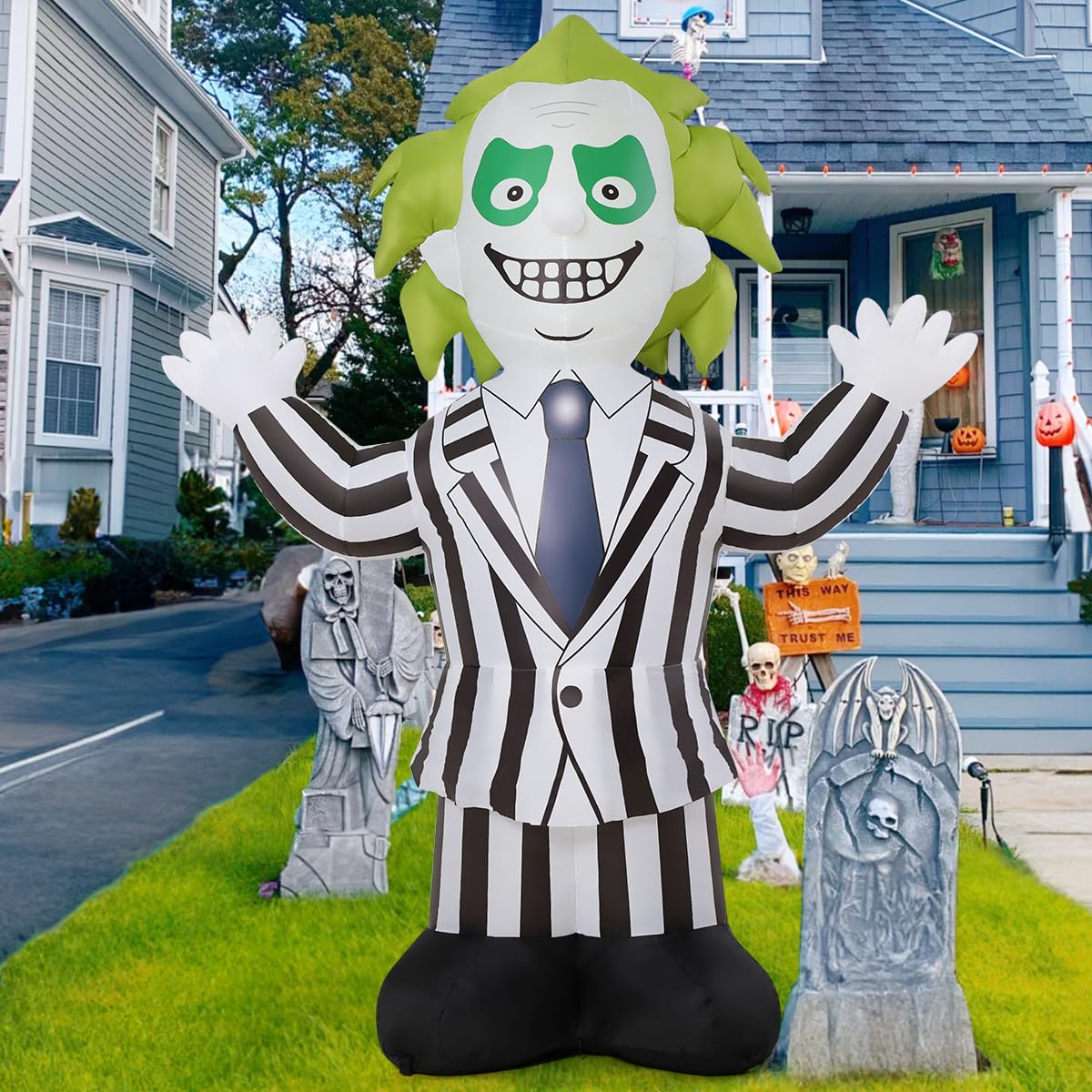 6 FT Halloween Inflatables with Built-in LEDs B335
