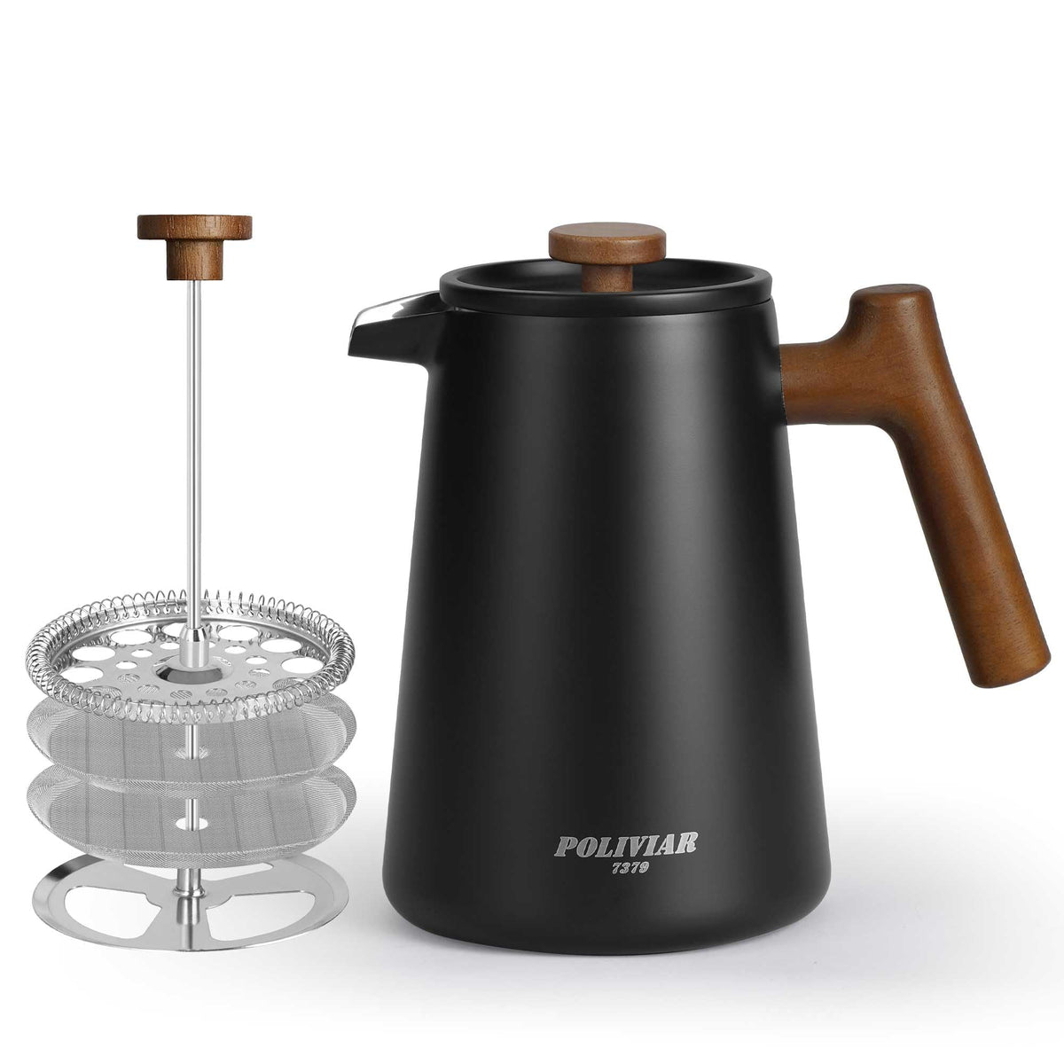 French Press Coffee Maker 34 oz Q778