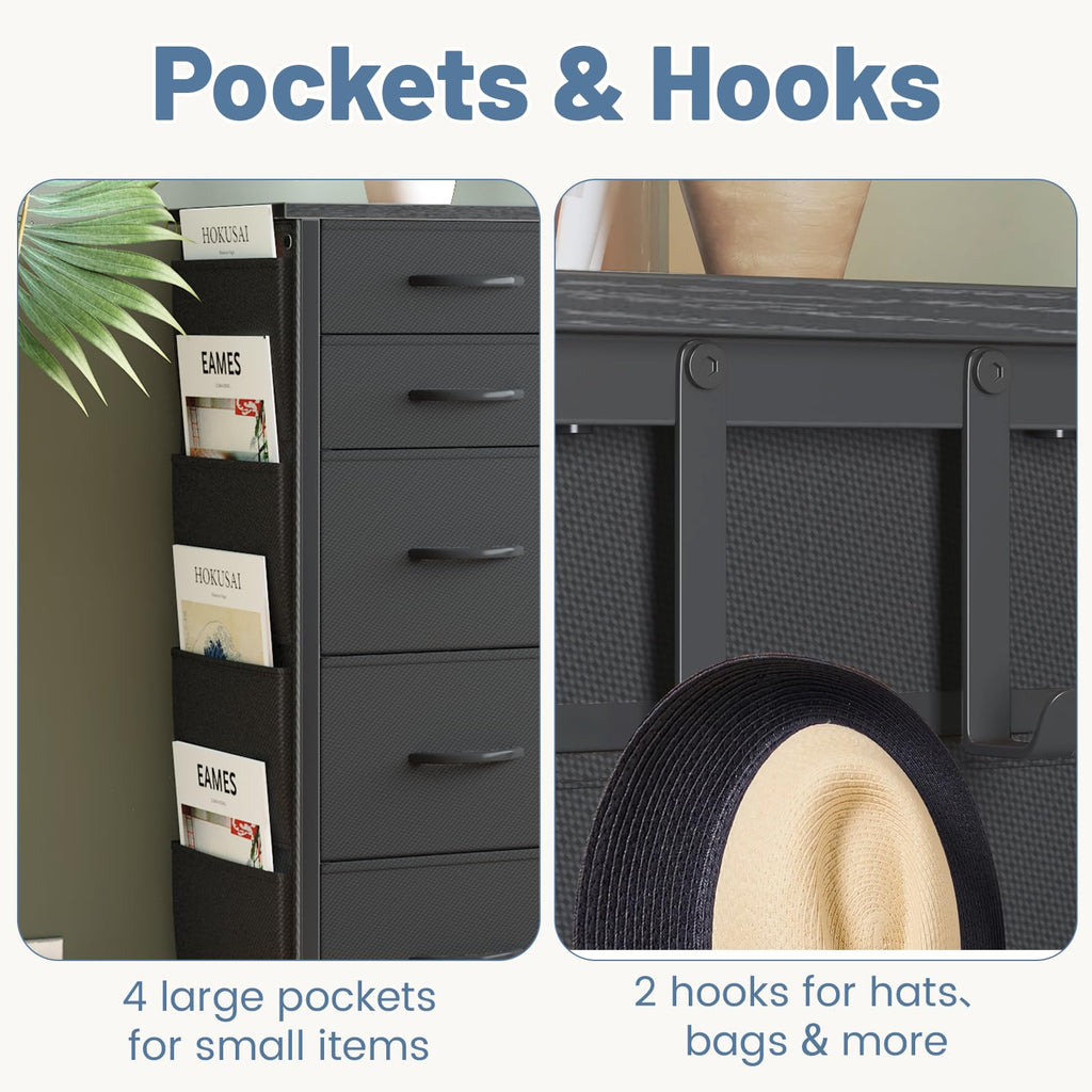 13 Drawer Fabric Dresser V70166