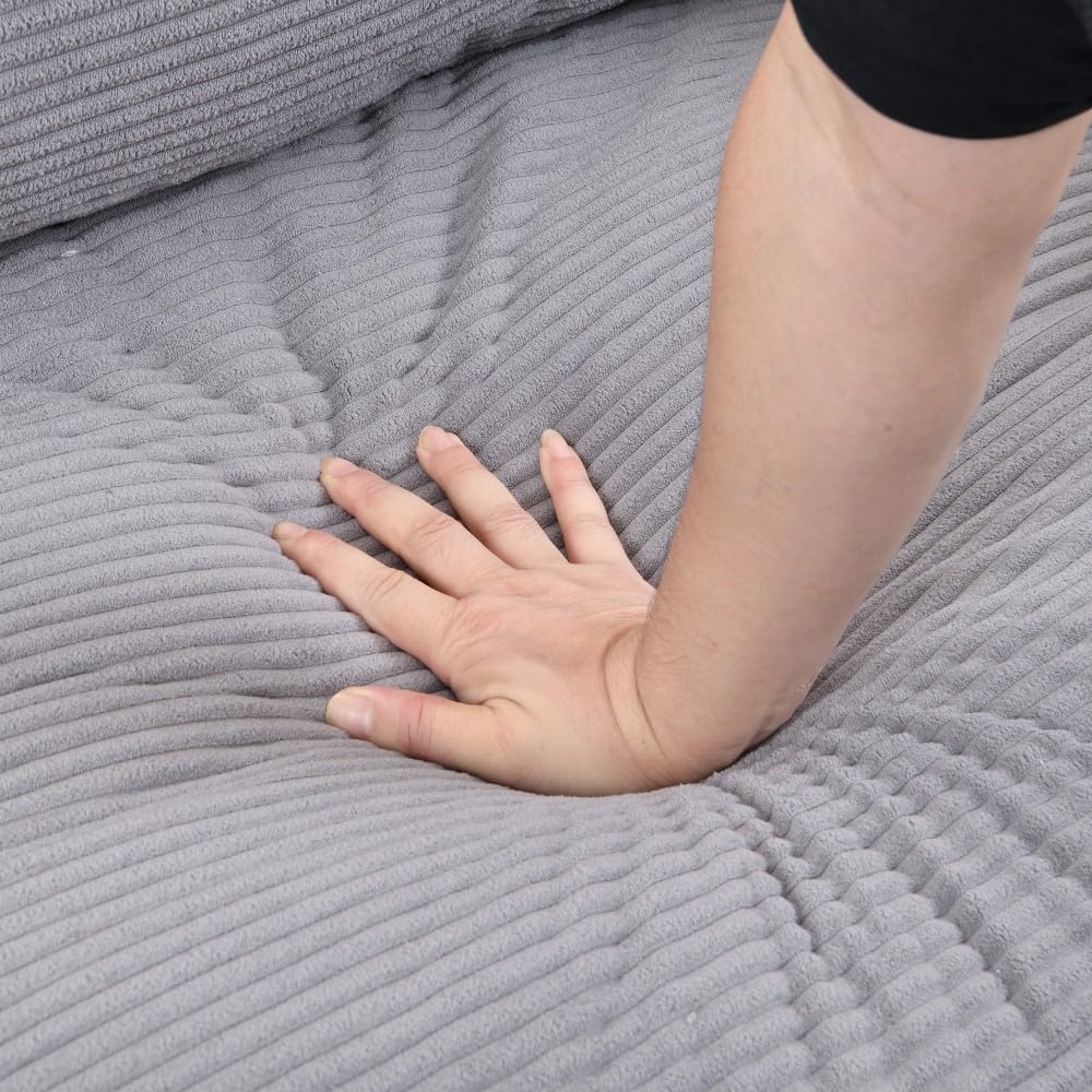 Light Gray 2 Seat Upholstered Sofa X8492