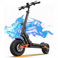 5600W Motor 46 MPH 27Ah Battery 10" Off Road Foldable Electric Scooter L33564