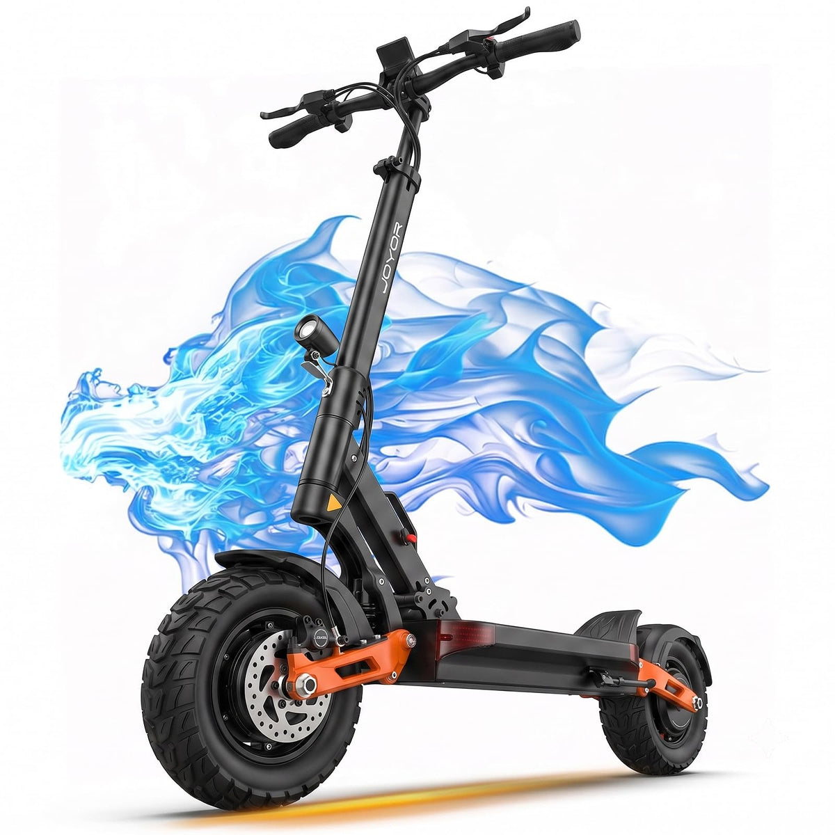 5600W Motor 46 MPH 27Ah Battery 10" Off Road Foldable Electric Scooter L33564