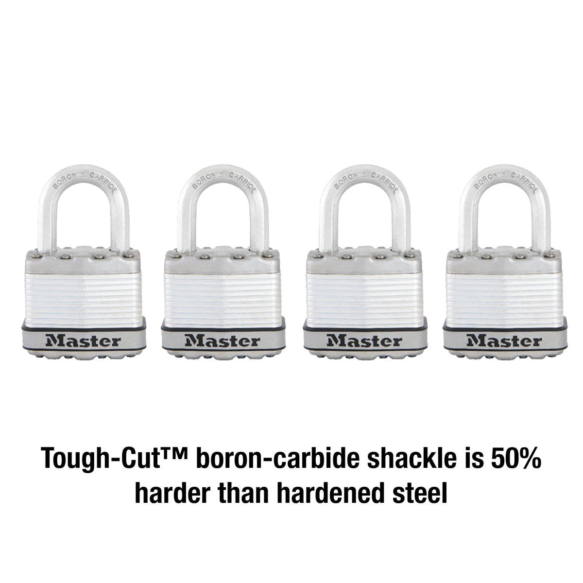 Heavy Duty Keyed-Alike Padlock 4 Pack Y5908