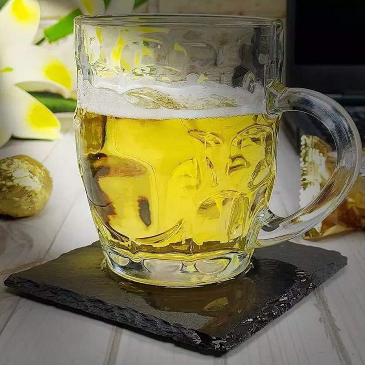 Natural Stone Coasters Set E260274