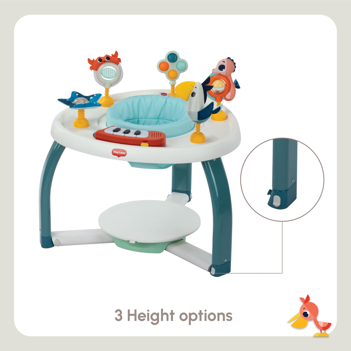 5-in-1 Activity Center with Piano & 6 Toys G29304