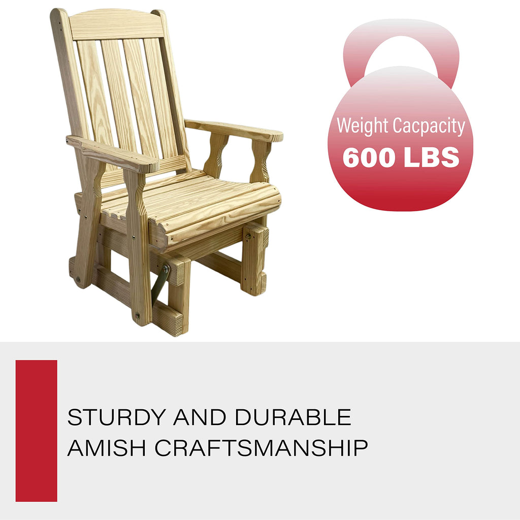 Heavy Duty 600 Lb High Back Glider Chair S118411