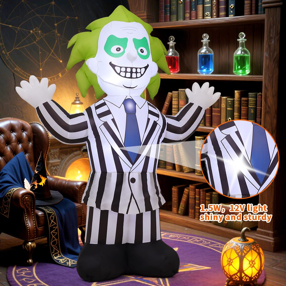6 FT Halloween Inflatables with Built-in LEDs B335