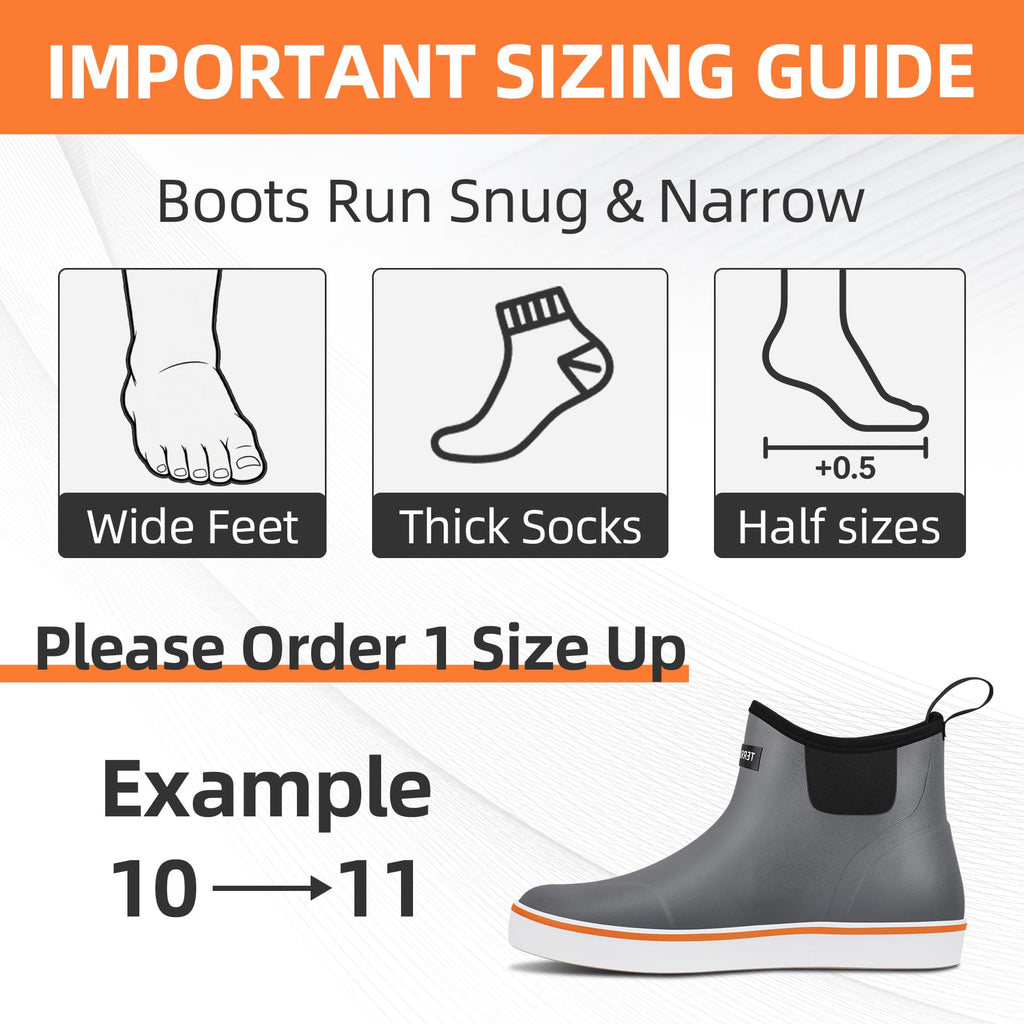 Waterproof Slip-On Ankle Deck Boots C66585