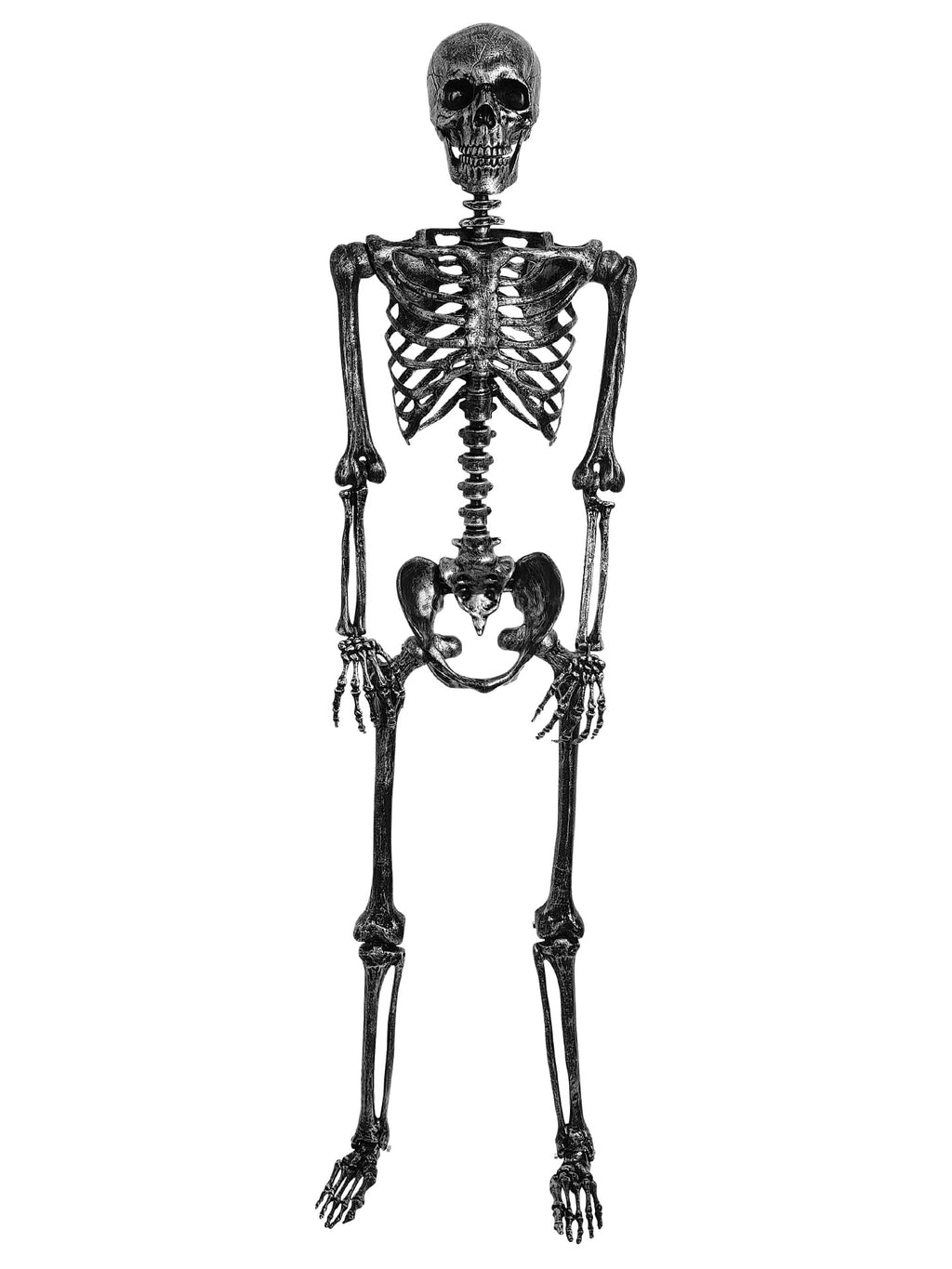 5 FT Posable Black Skeleton T7894
