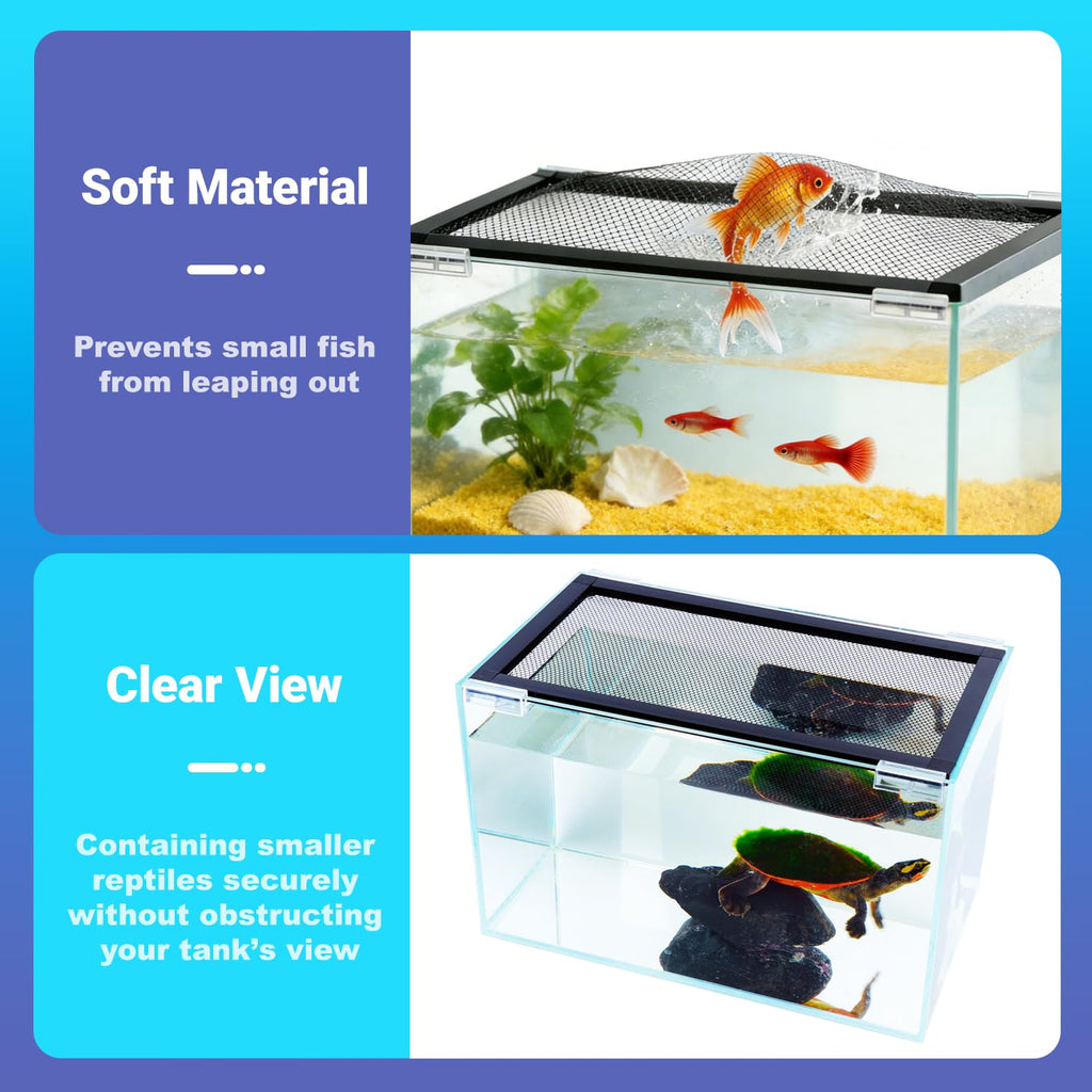 Adjustable Mesh Aquarium Lid S595