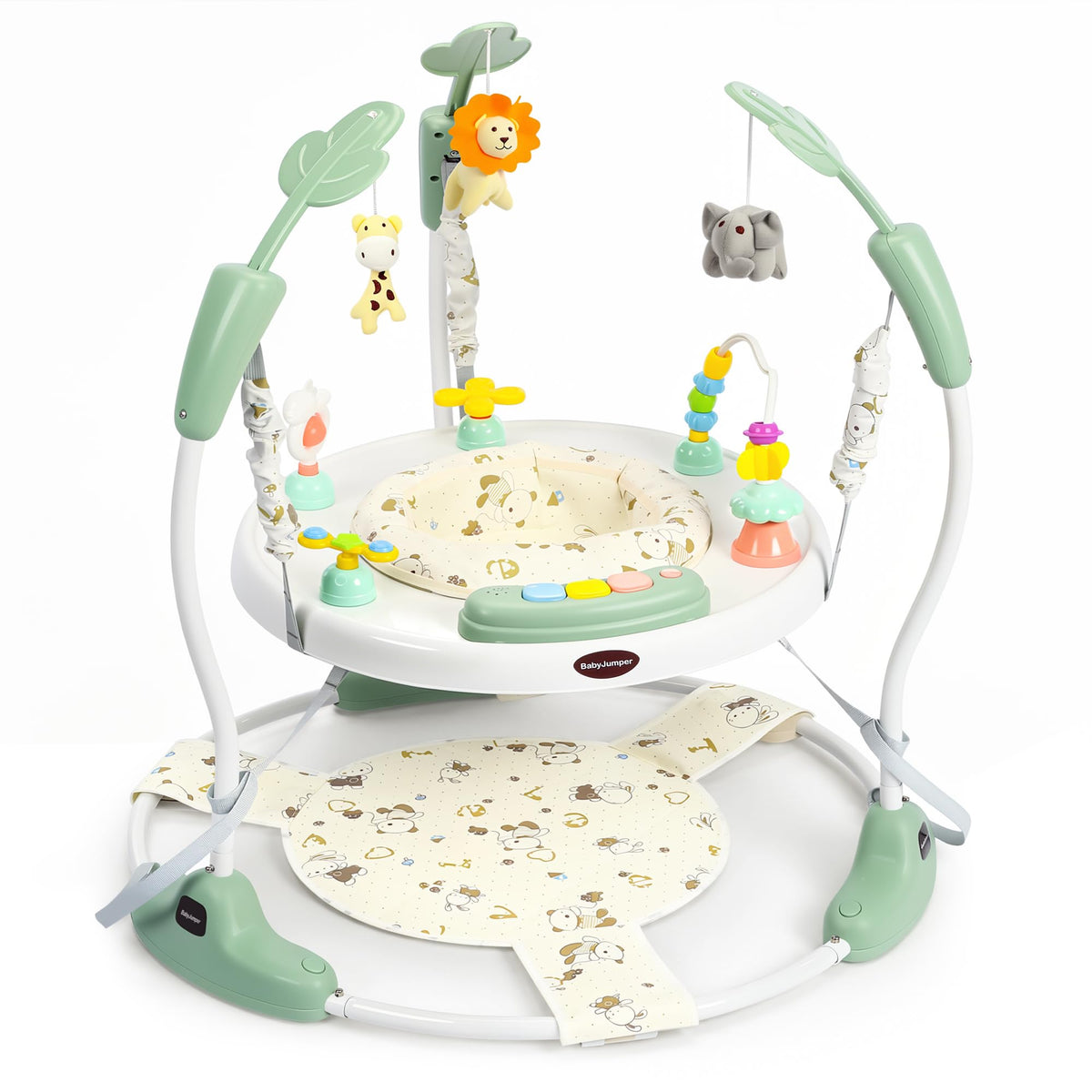 Green 3-in-1 Baby Jumper Activity Center W85297