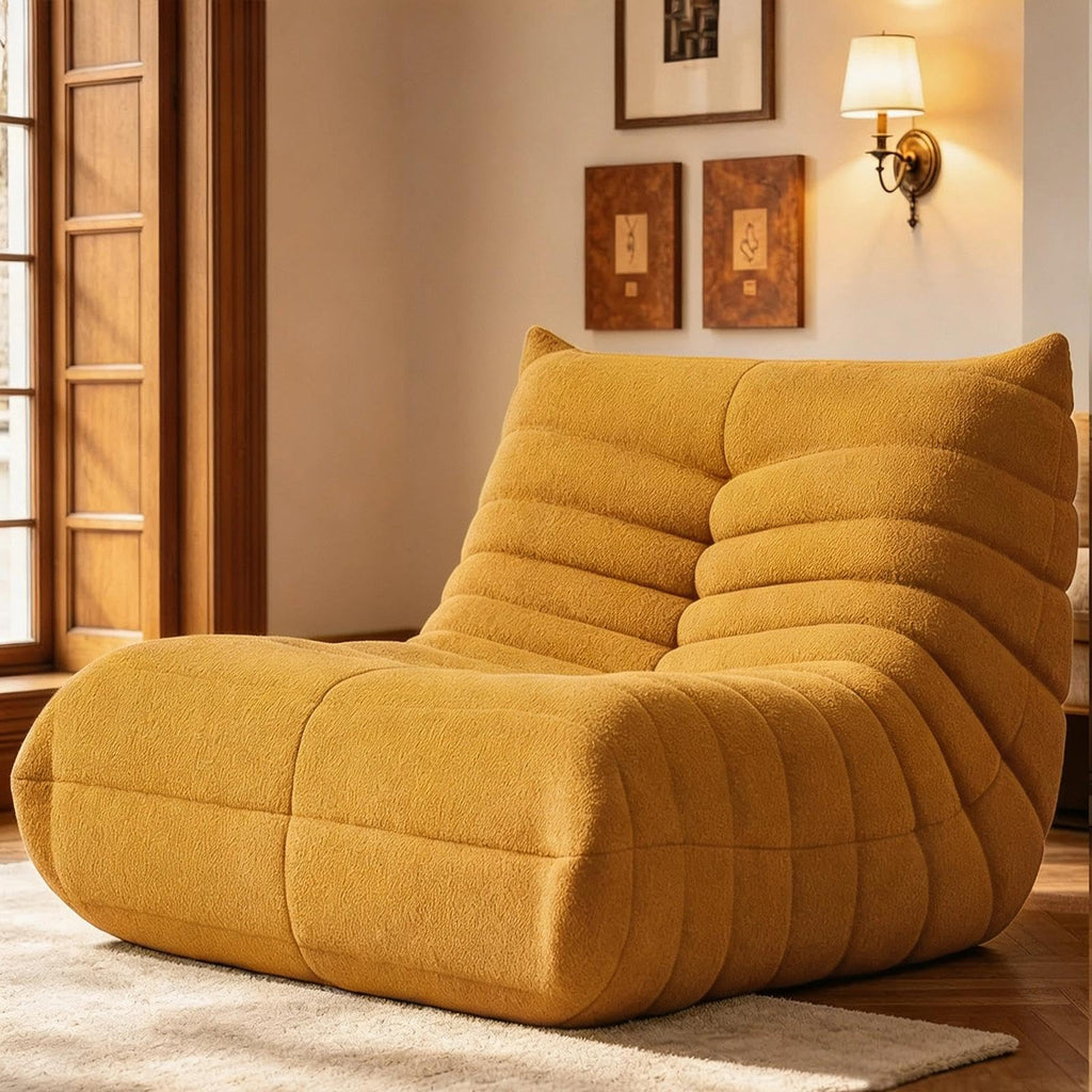 Giant Bean Bag Chair with Memory Foam O314740