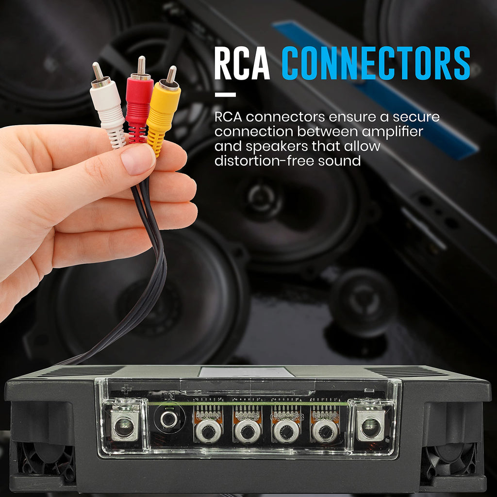 1-Channel Vehicle Audio Bass Amplifier M7344