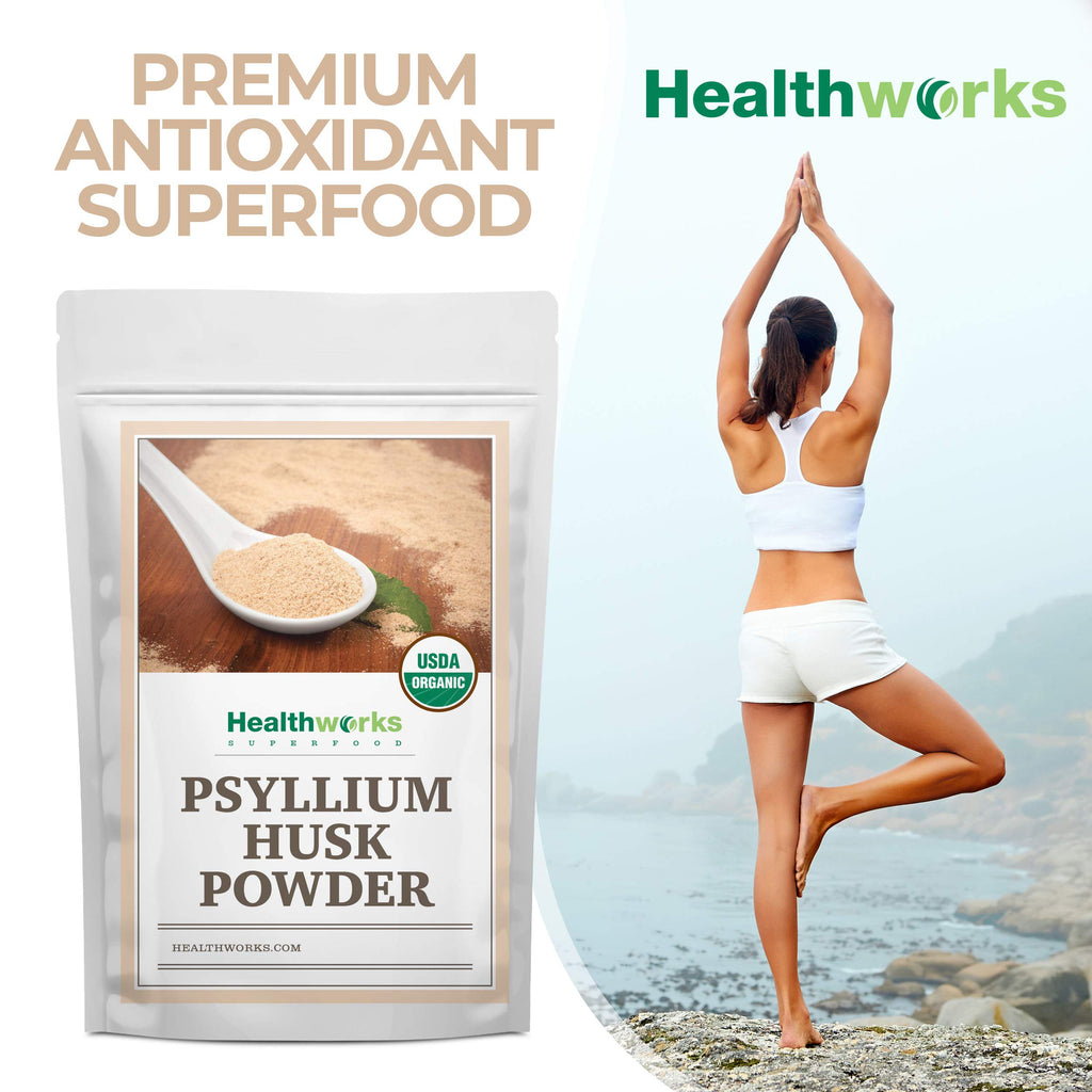 Organic Psyllium Husk Powder 2 lb D2793