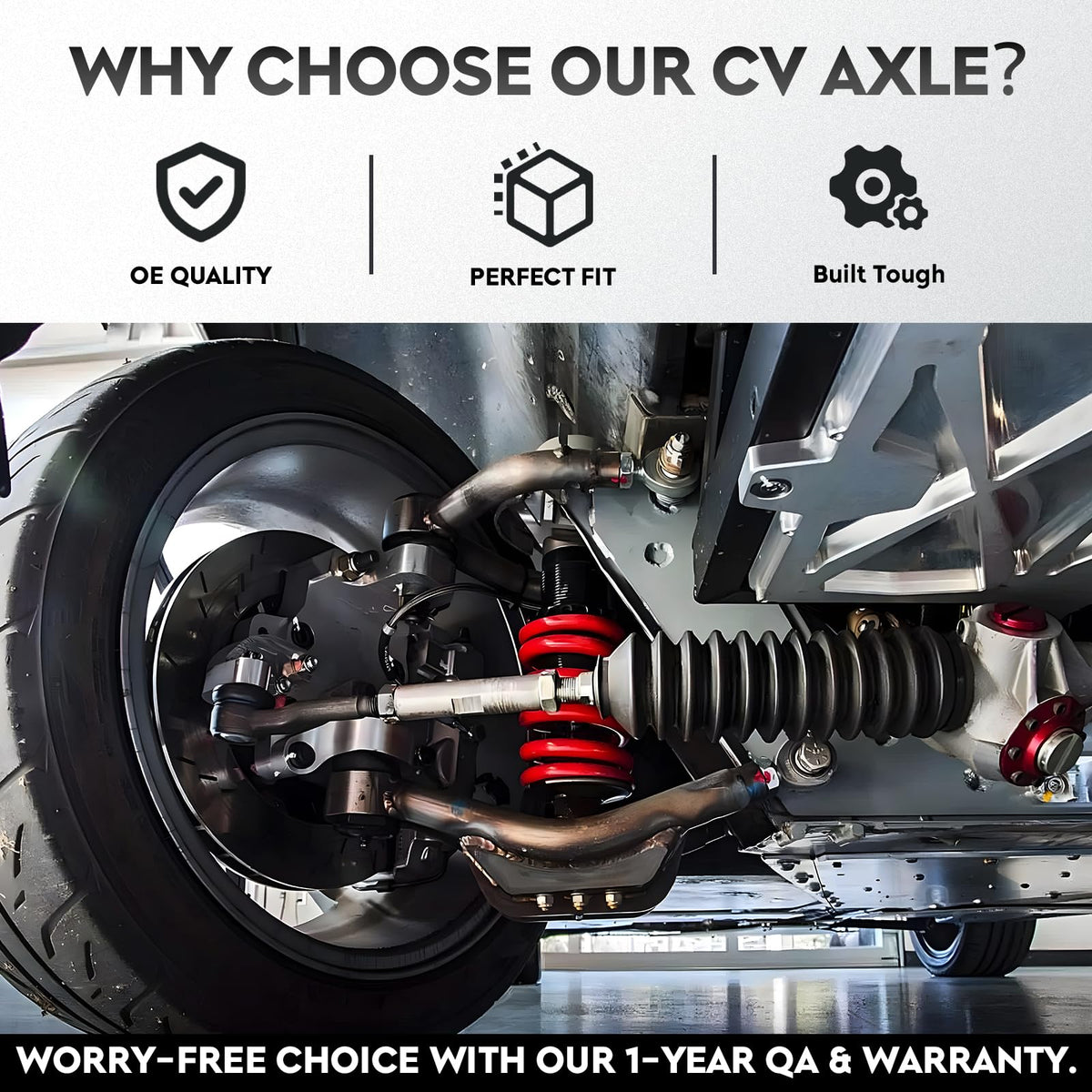 Front Left or Right CV Axle Shaft Assembly 4x4 R681