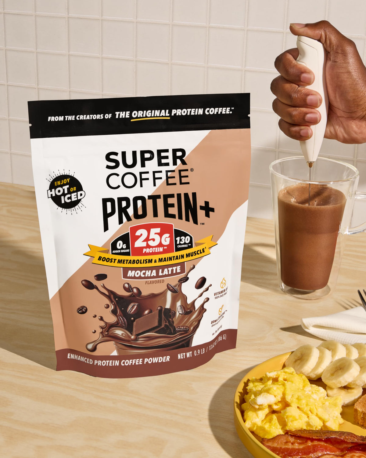 Instant Coffee Mocha 25g Protein 14oz S2241