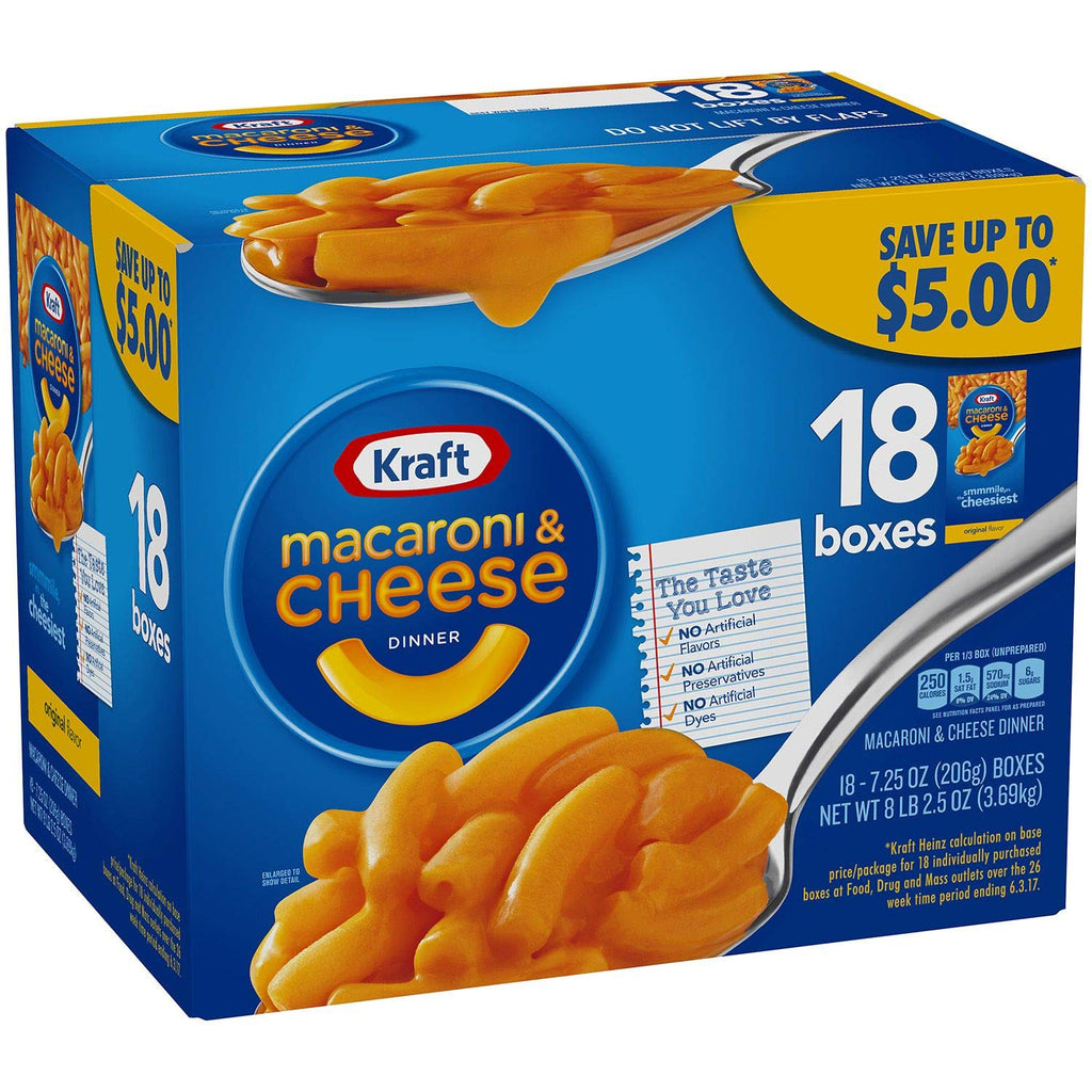 Macaroni & Cheese 18 ct W5706