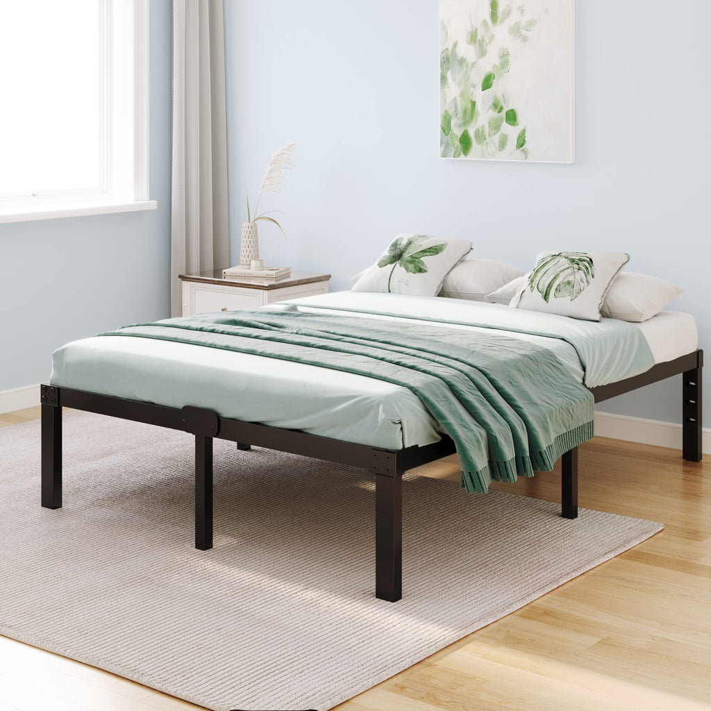 Queen Size 14 Inch Heavy Duty Metal Platform Bed Frame E797498