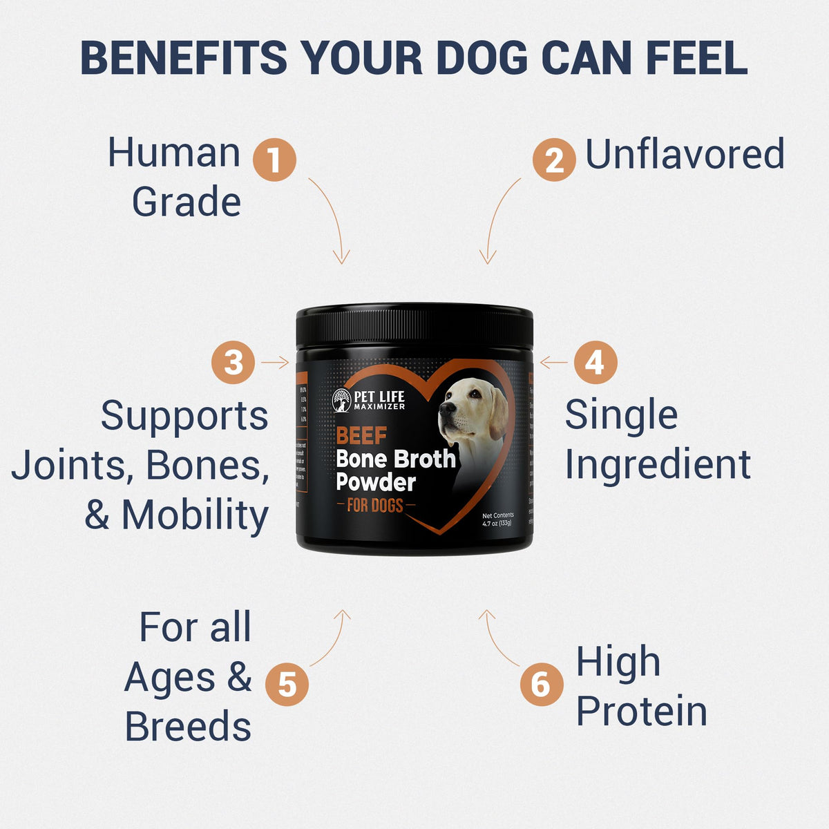 Beef Bone Broth for Dogs A525962