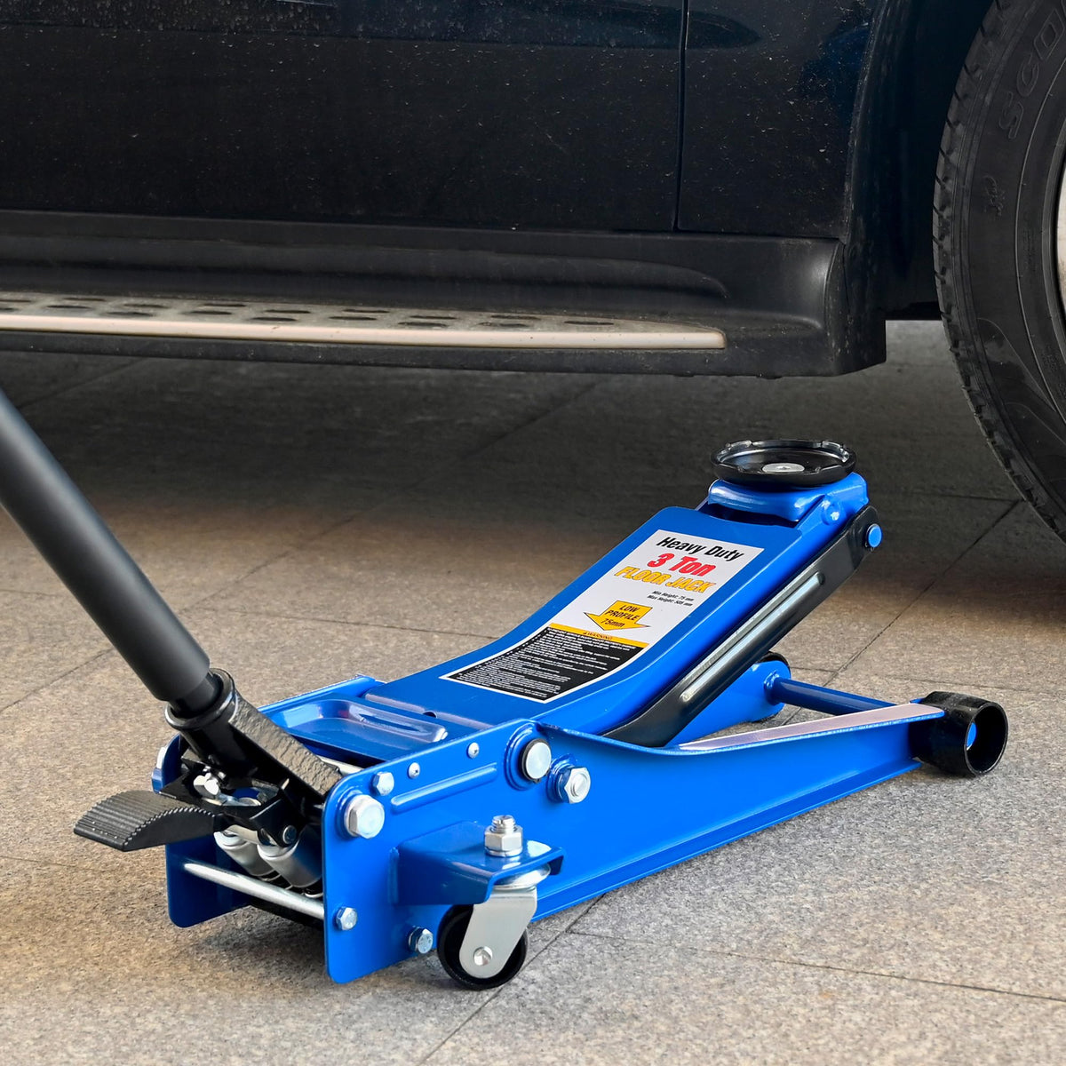 3 Ton Hydraulic Floor Jack with Foot Pedal W94228