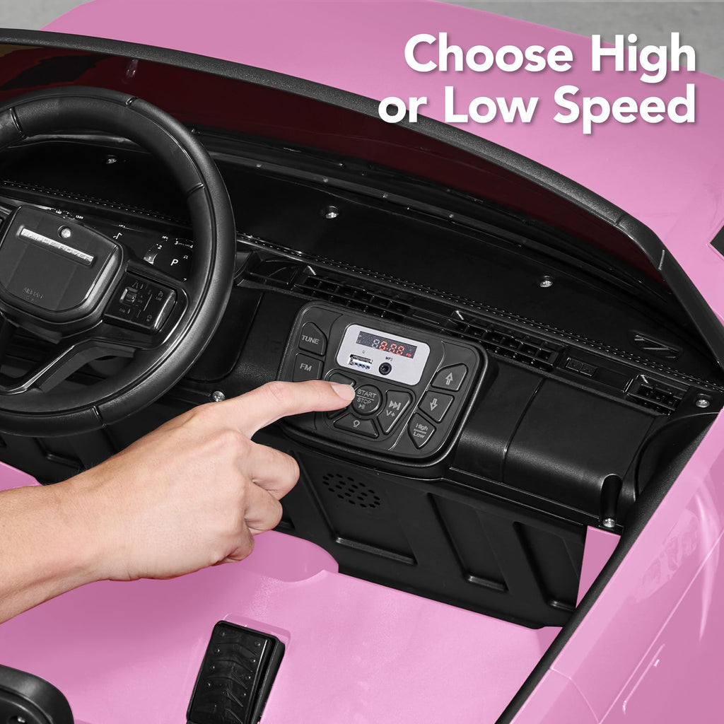 Pink 2-Seater Electric Ride On Car Truck H918