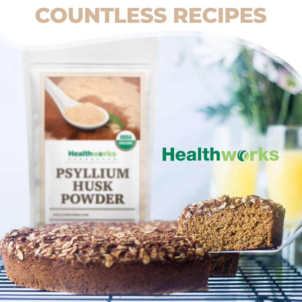Organic Psyllium Husk Powder 2 lb D2793