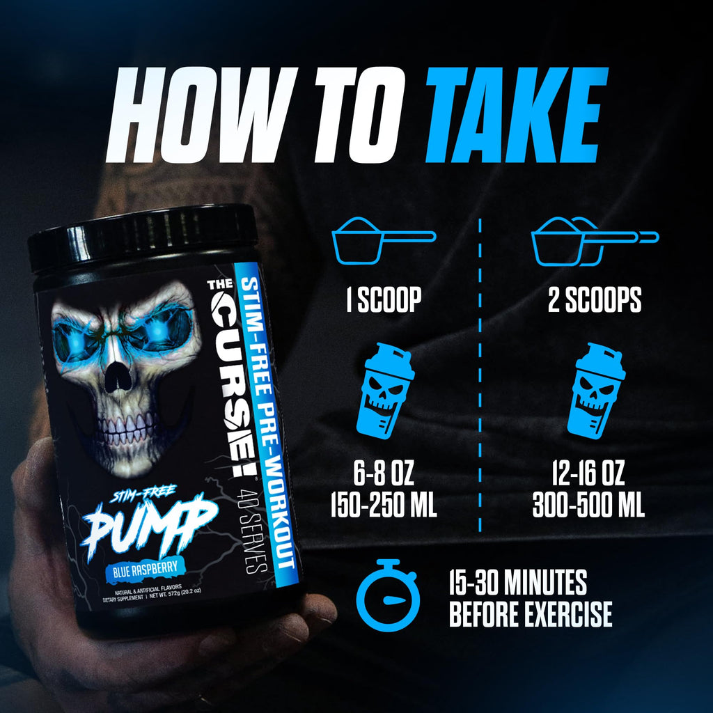 Stim-Free Pre Workout Powder Sour Candy 40 Servings R48769