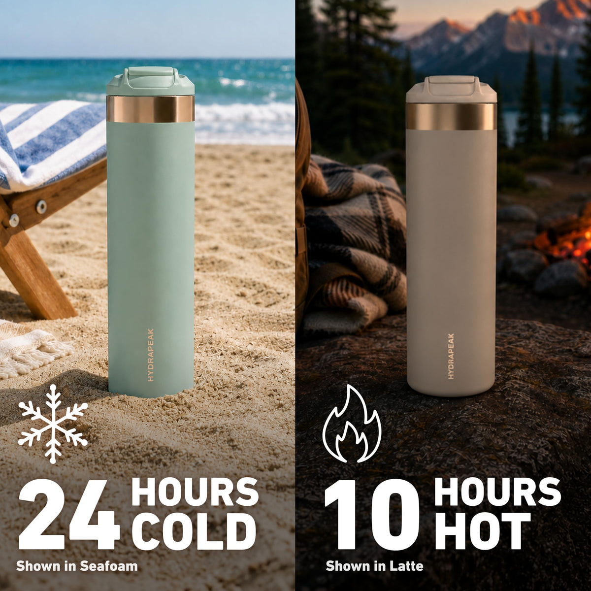 20oz Insulated Stainless Steel Coffee Mug and Water Bottle T85082