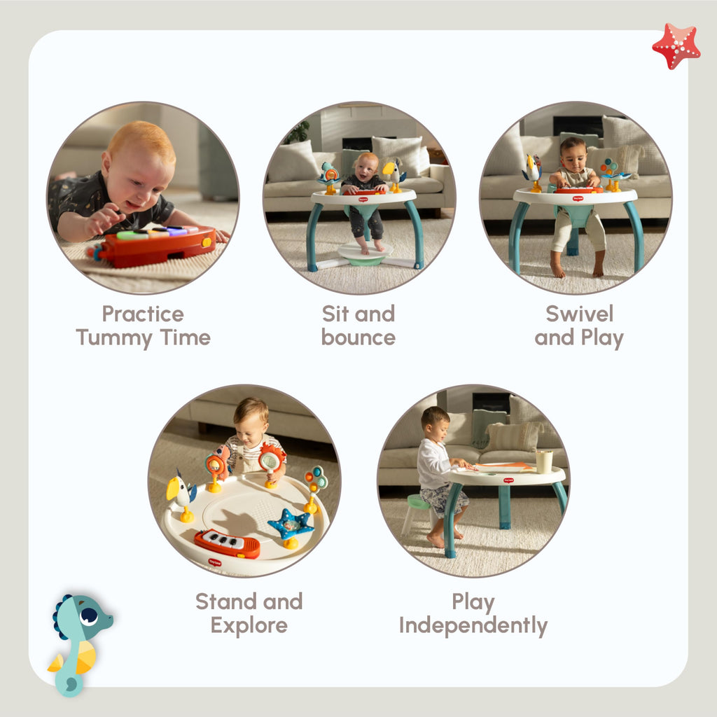 5-in-1 Activity Center with Piano & 6 Toys G29304