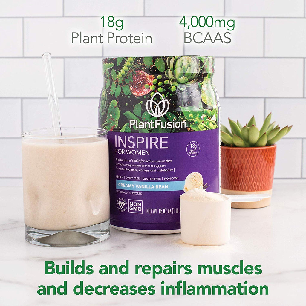 Plant Protein Powder Creamy Vanilla Bean 1 lb C357587