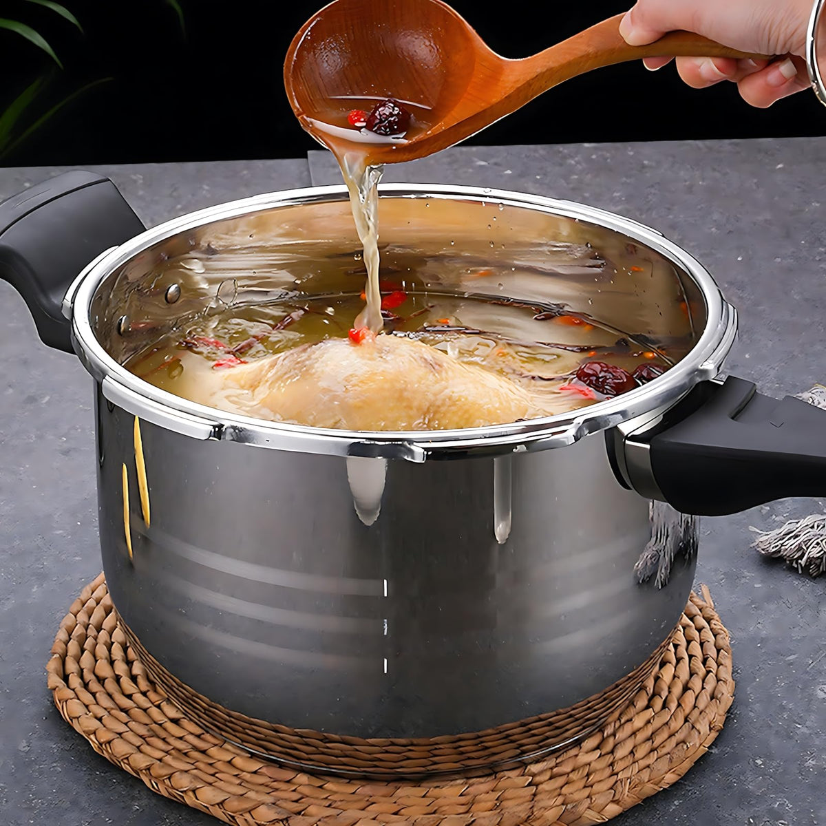 Stainless Steel 80KPA 3L Pressure Cooker S63243