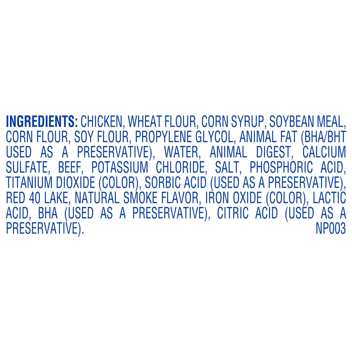 Beef Flavor Dog Treats 47 Ounce Bag X3660