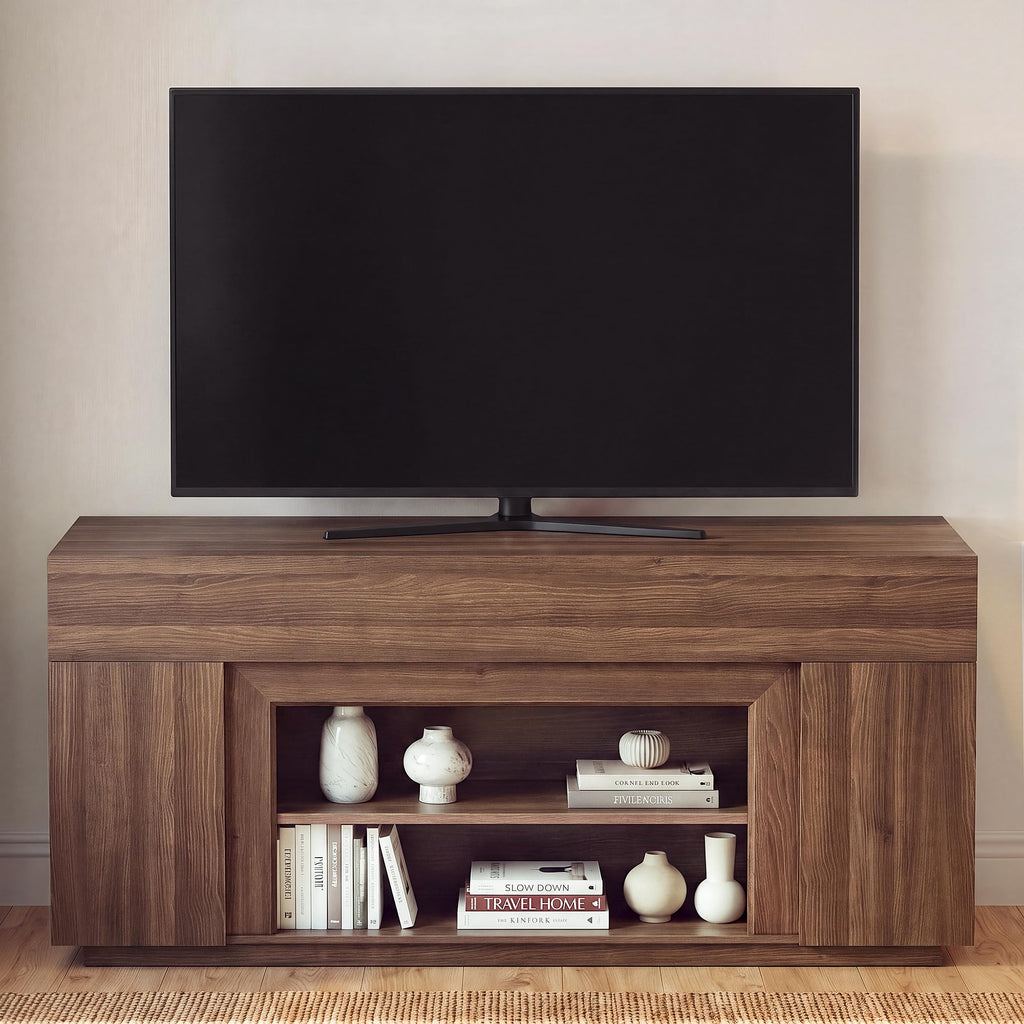 70" Walnut TV Stand W258144