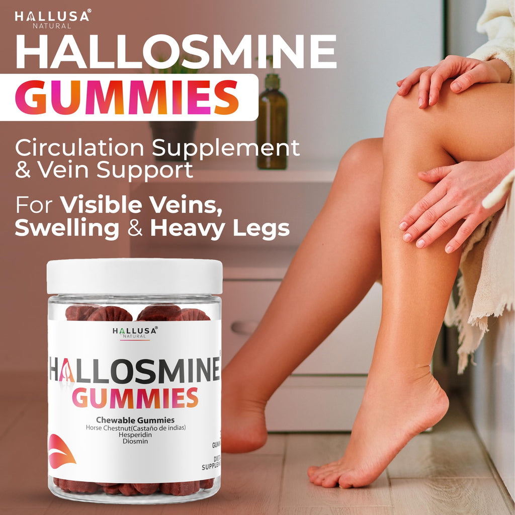 60 Chews 400mg Diosmin Hesperidin & Horse Chestnut Gummies C90149