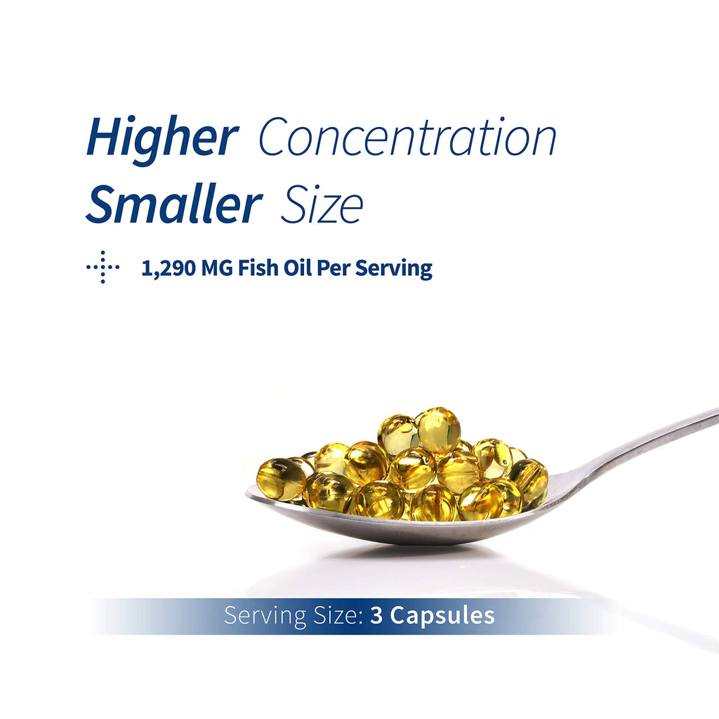 Mini Omega 3 Fish Oil 1290 mg Softgels P886