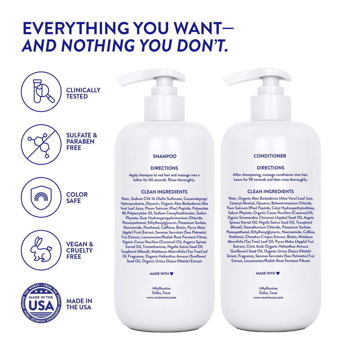 Anti-Thinning Shampoo & Conditioner V287