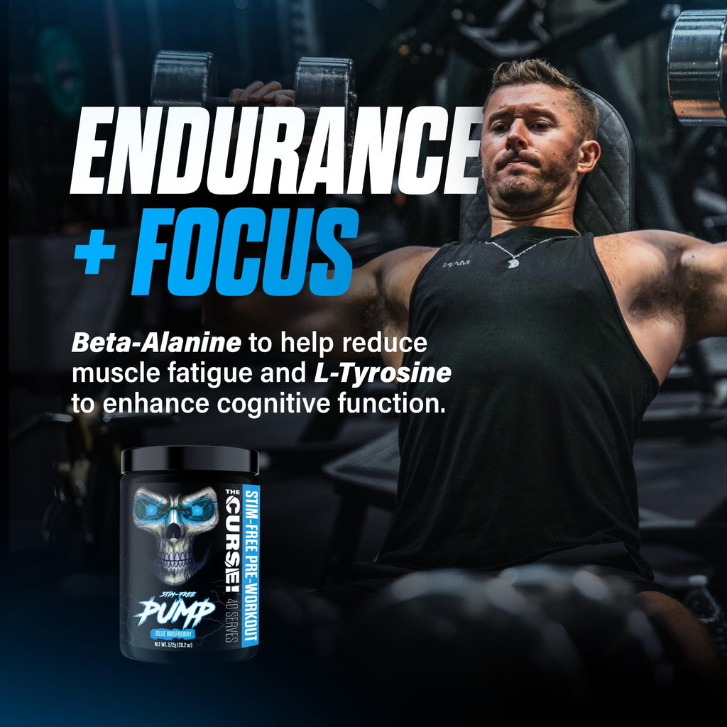 Stim-Free Pre Workout Powder Sour Candy 40 Servings R48769
