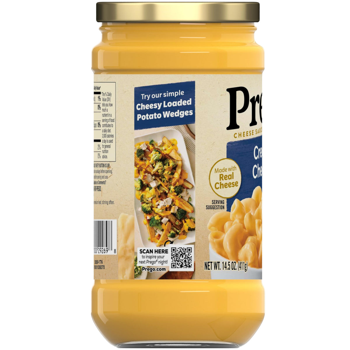 Creamy Cheddar Cheese Sauce 14.5 oz 12 Pack I802