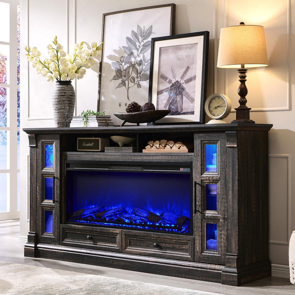 70" Fireplace TV Stand Z37413