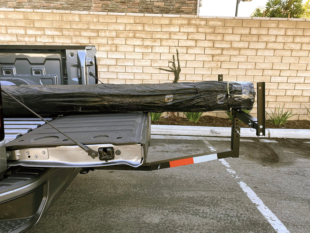 Black Hitch Mount Truck Bed Extender W918208