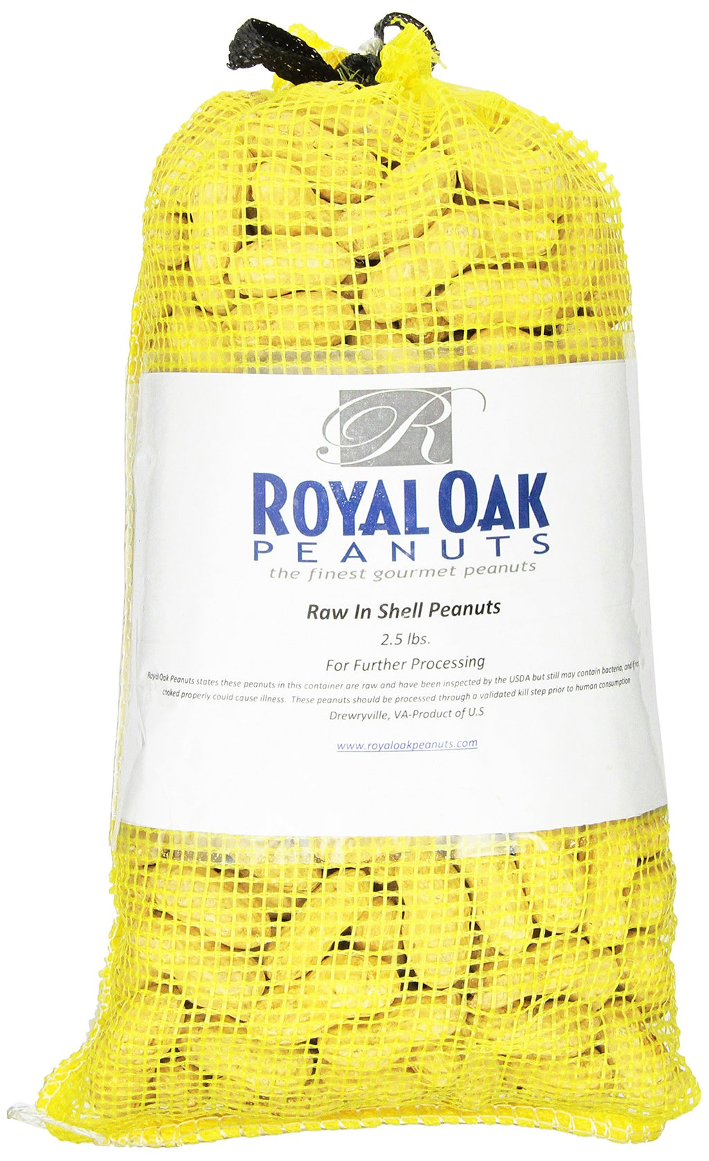 Raw In-Shell Peanuts 2.5 Pound Bags Pack of 3 T114006