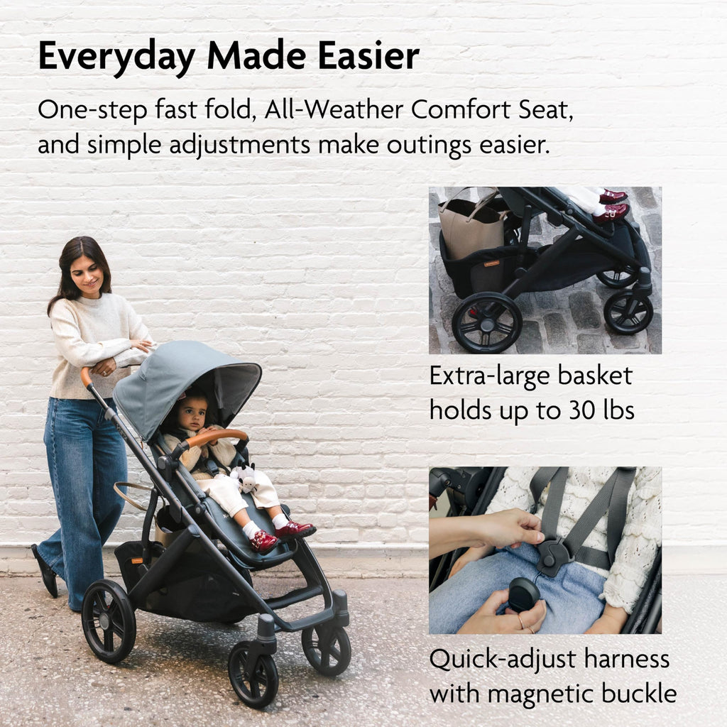 Convertible Single-to-Double Stroller Y8606